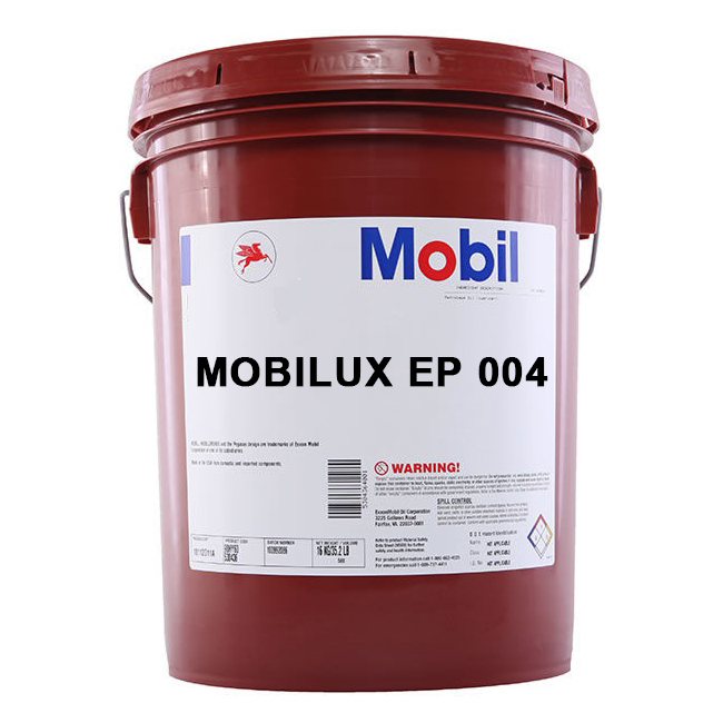 Пластичная смазка для редукторов, зубчатых передач, подшипников, коробок передач  Mobil Mobilux EP 004 NLGI 00  