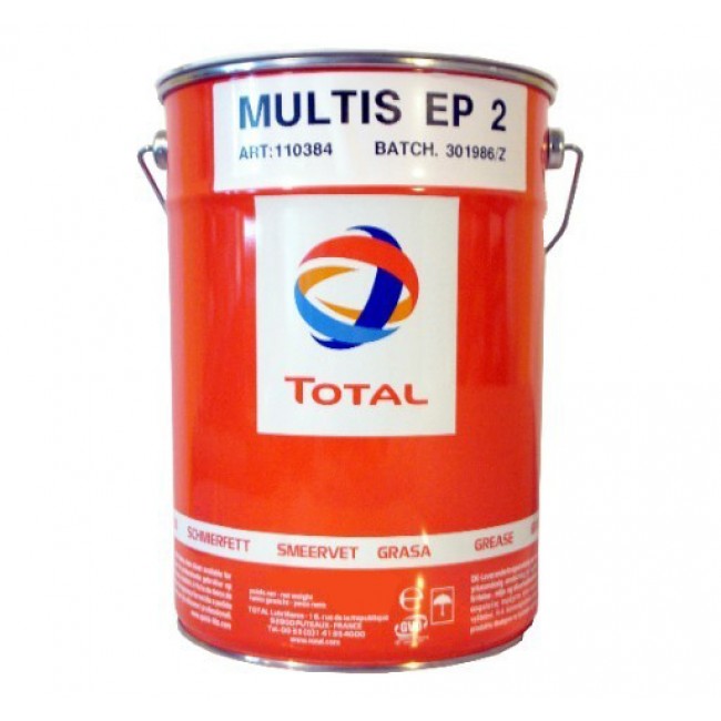 Пластичная смазка для общепромышленного применения Total Multis EP2